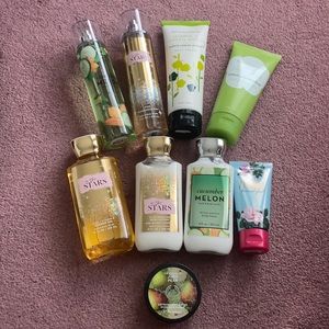 Bath & Body Works Assorted Body Mists, Body Creams